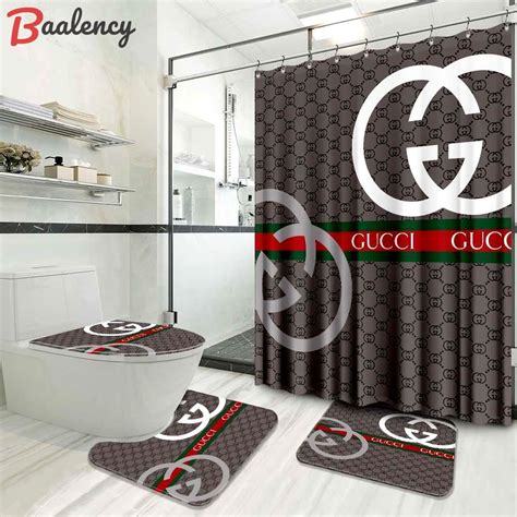 Gucci shower curtain set